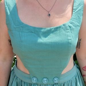 NWT Collectif Talis Plain Pinafore Top